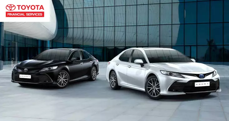 Vẻ ngoài sang trọng của Toyota Camry