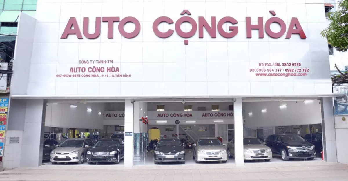 Auto Cộng Hòa - showroom ô tô cũ TPHCM đáng tin cậy