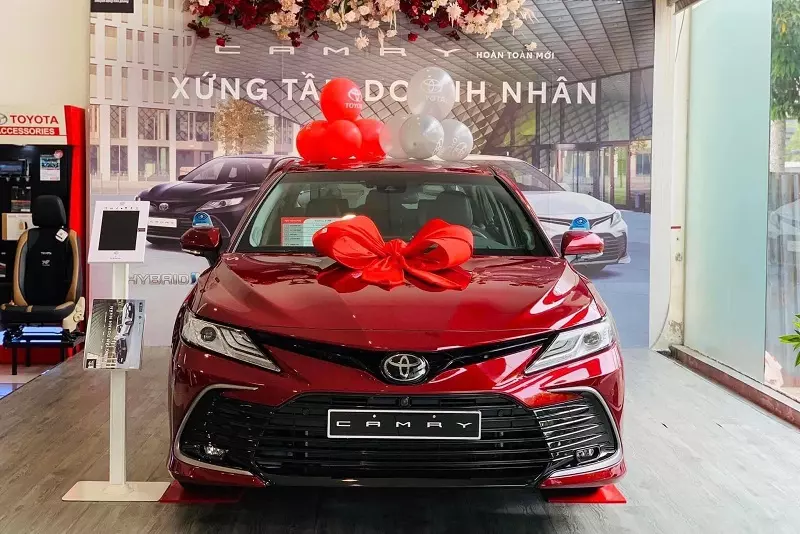 Màu sơn ngoại thất Camry 2024