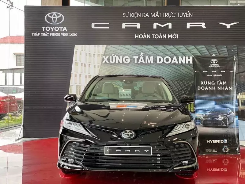 Màu sơn ngoại thất Camry 2024