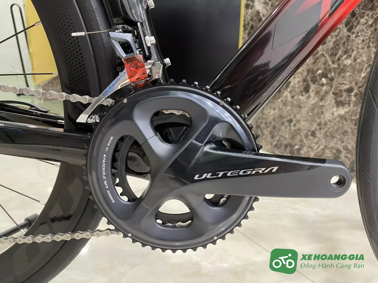 Đùi đĩa Ultegra và gạt đĩa Ultegra