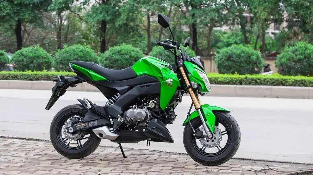 Kawasaki Z125 Pro là mô tô dưới 175cc và dưới 100 triệu