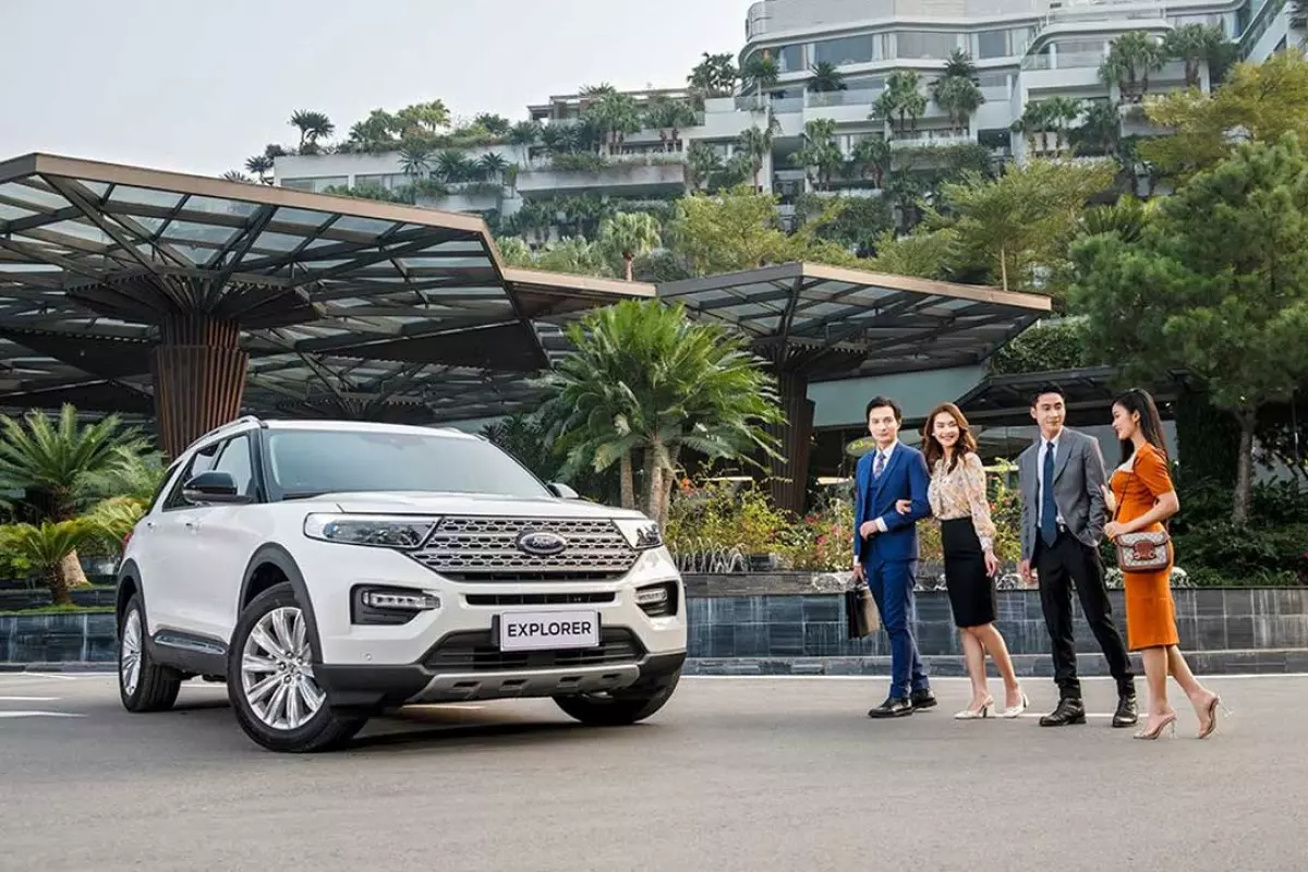 Ford Explorer Limited thế hệ mới.