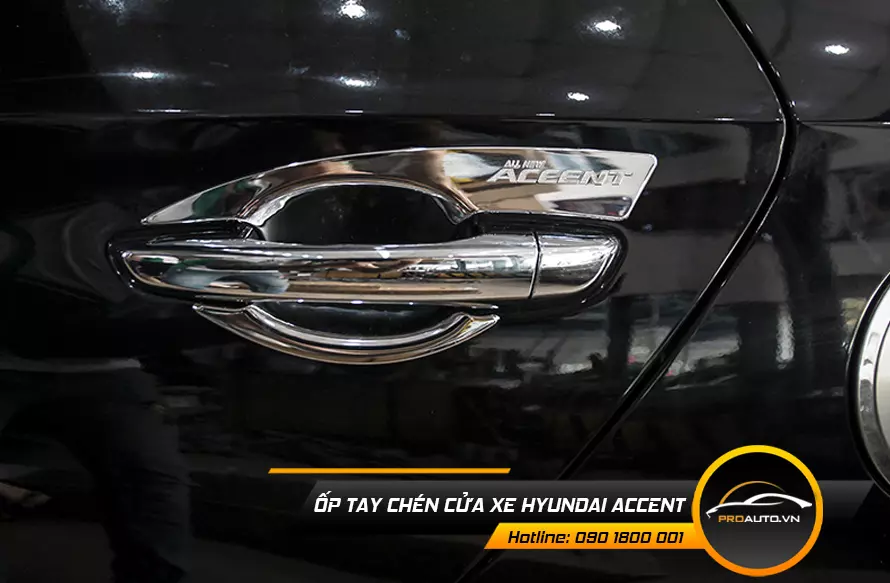 Ốp tay chén cửa xe Hyundai Accent