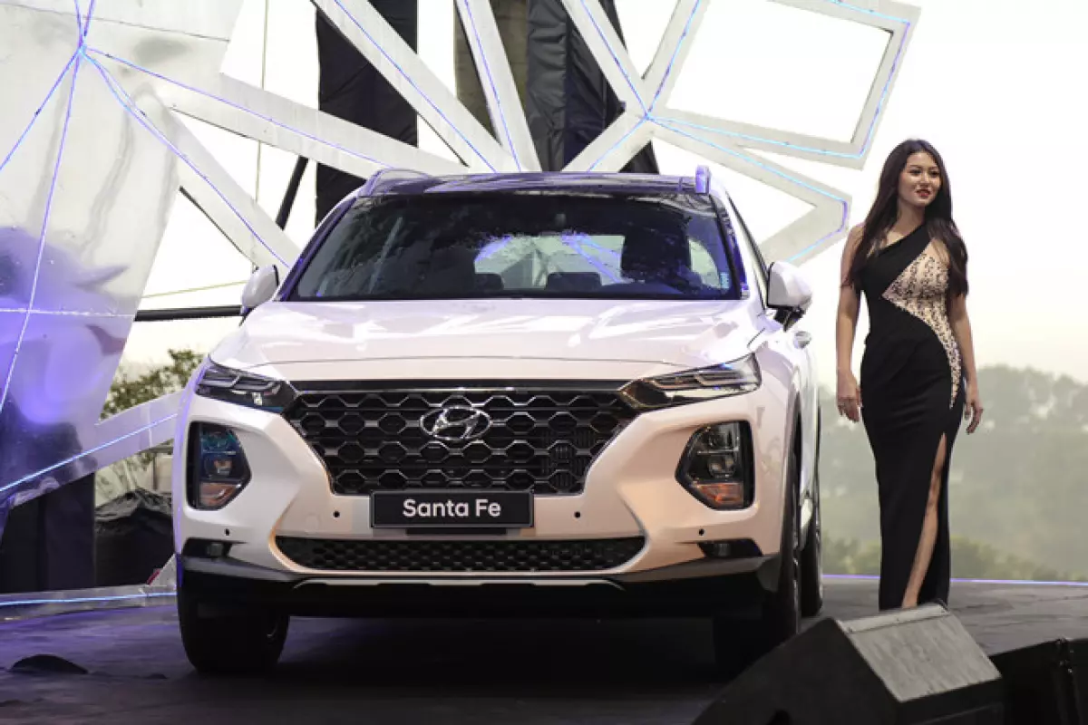 Xe Hyundai Santafe 2020 thê hệ mới