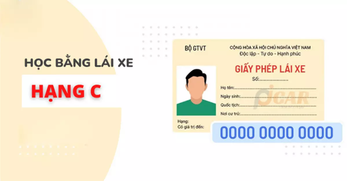 Bằng lái xe hạng C