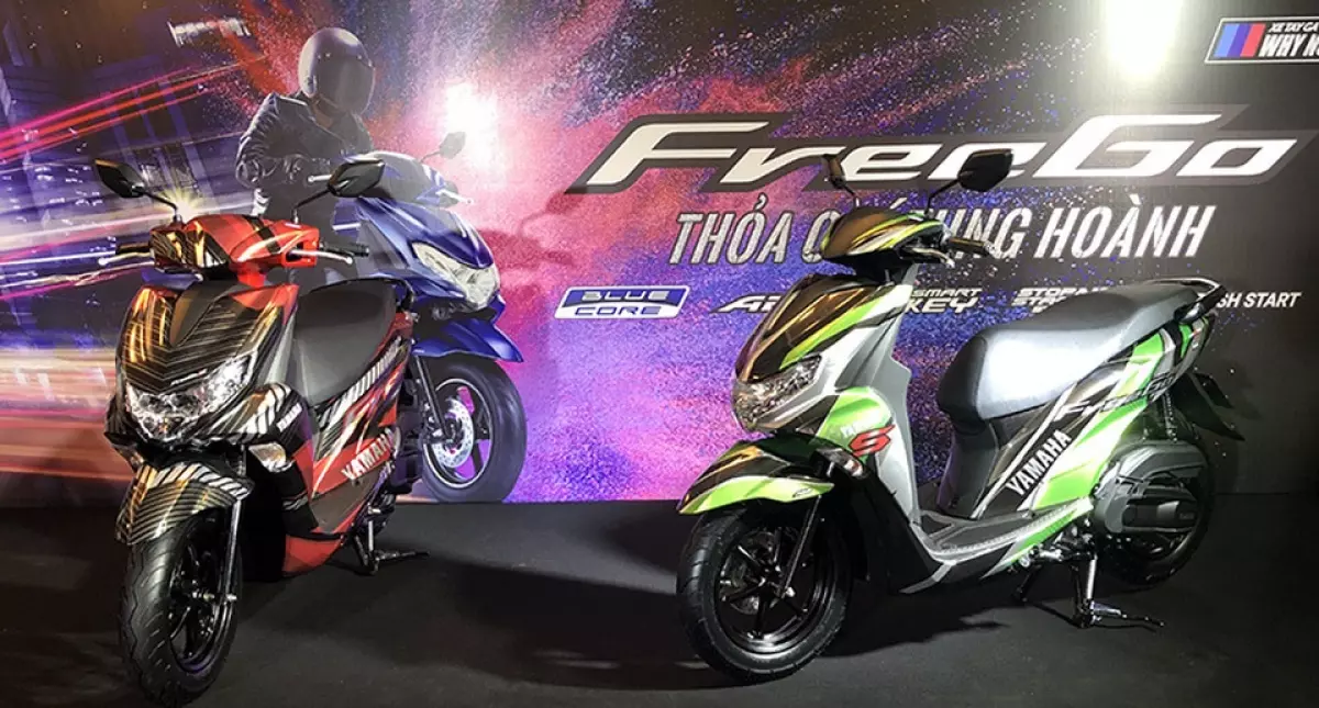 Mẫu Yamaha FreeGo vừa ra mắt tại Việt Nam