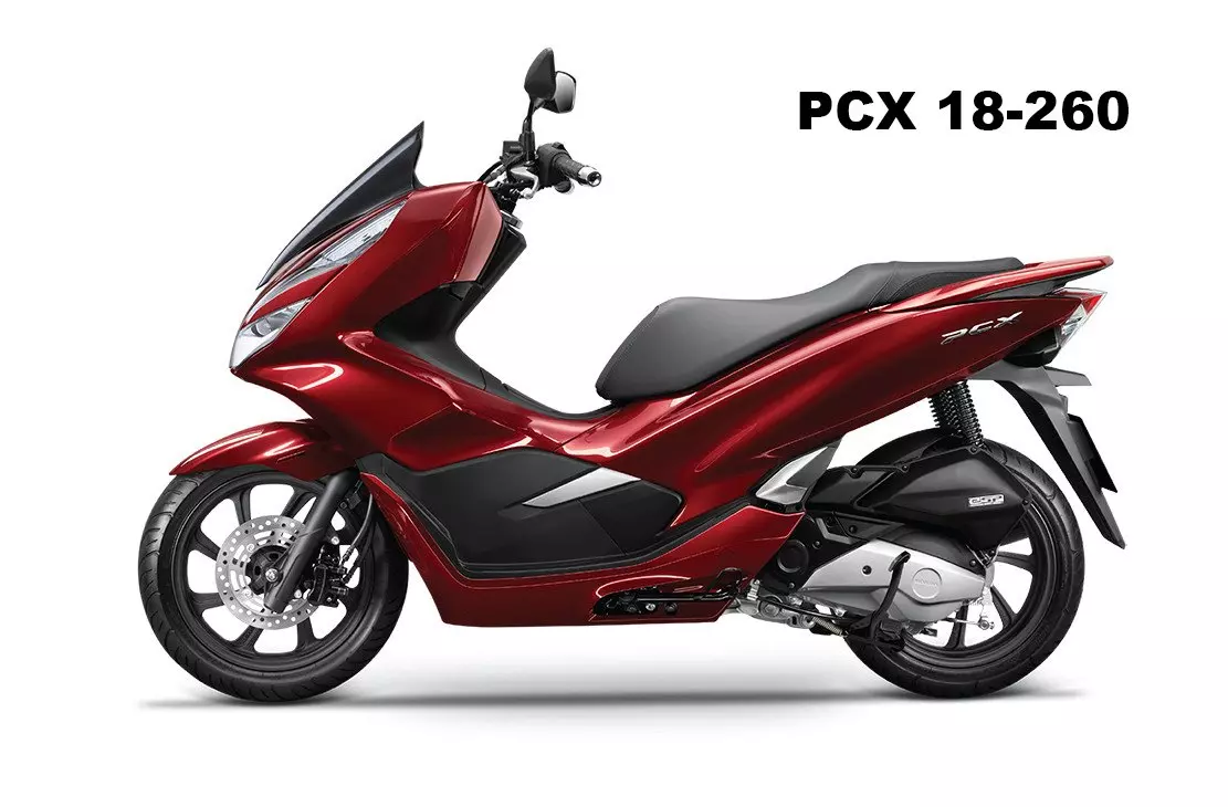 Phiên bản Honda PCX 2018-2020 màu đỏ bóng