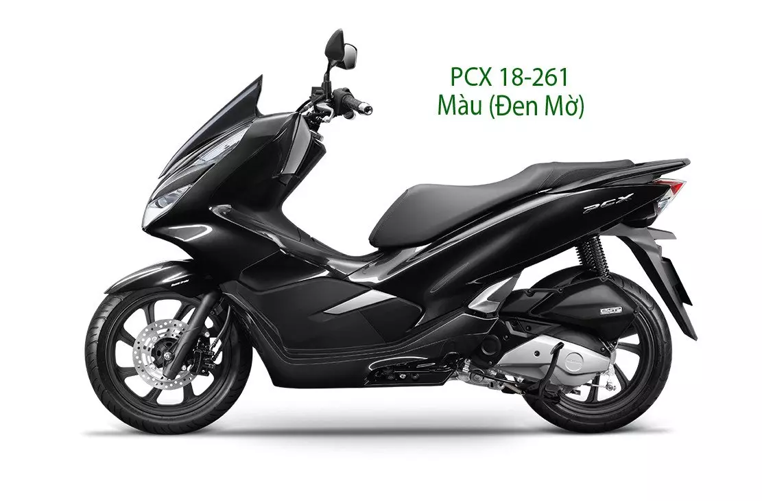 Phiên bản Honda PCX 2018-2020 màu đen nhám