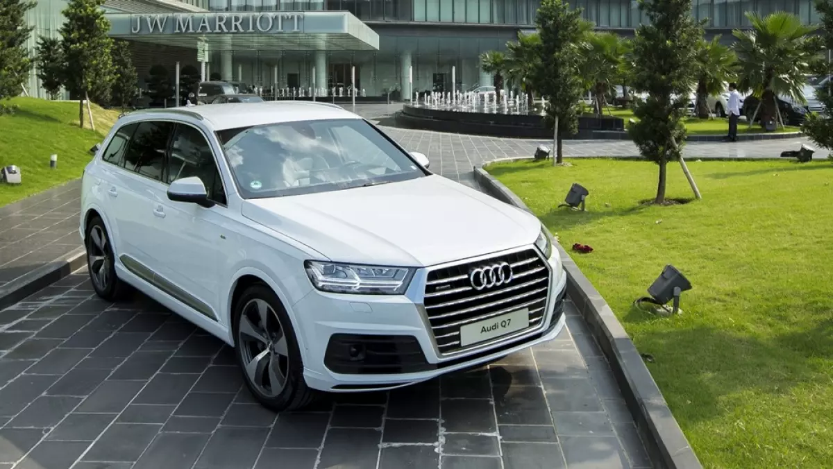 Hình ảnh chi tiết Audi Q7 2016