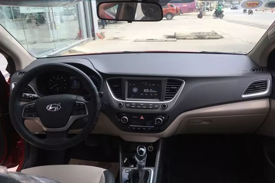 Nội thất xe Hyundai Accent 2019