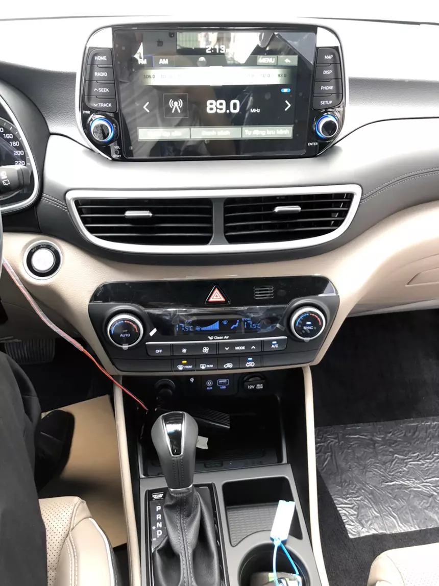 Nội thất xe Tucson Facelift 2019