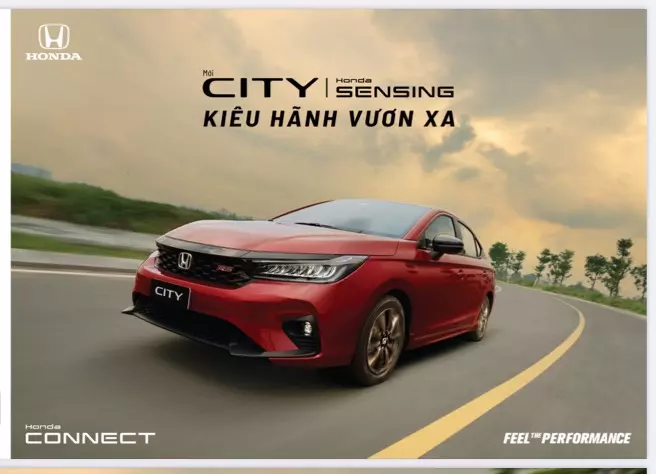 Nội thất xe Honda City 2024