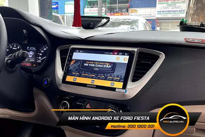 Phụ Kiện Xe Ford Fiesta - Màn Hình Android Xe