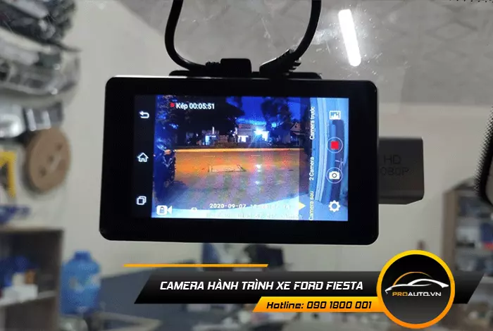 Phụ Kiện Xe Ford Fiesta - Camera Hành Trình Xe