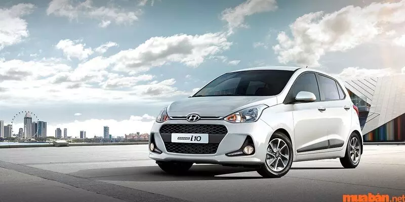 Hyundai Grand i10 với bán kính quay xe 5,1m