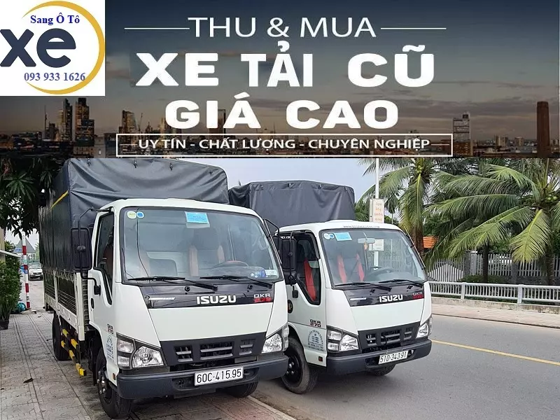 mua xe tải isuzu cũ giá cao