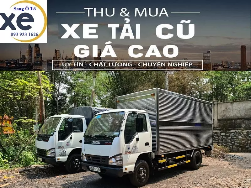 chuyên mua xe tải isuzu cũ giá cao