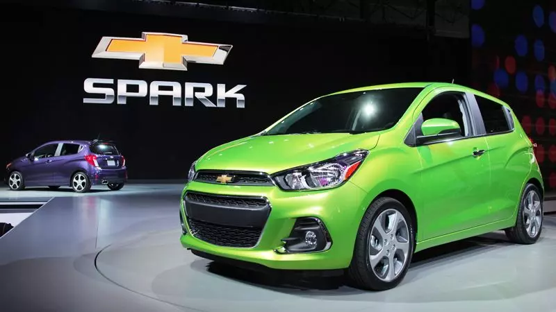 Thiết kế nội thất của Chevrolet Spark 2018