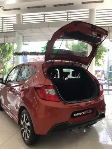 Dung tích khoang hành lý ở Honda Brio có tổng thể lên đến 258L.