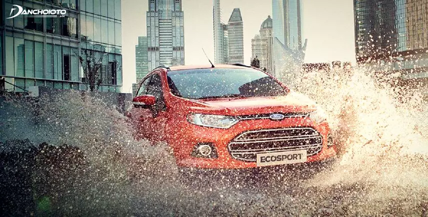 Nội thất Ford EcoSport 2017 sang trọng, đầy đủ tiện nghi