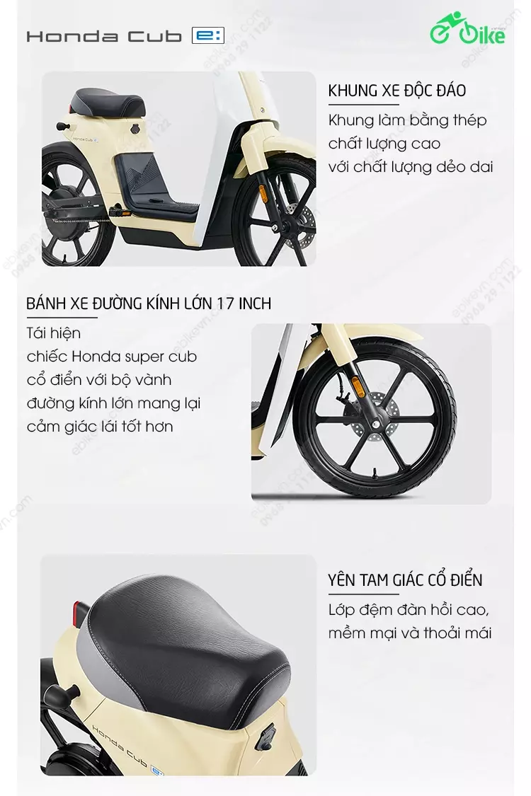 Trang Bi Xe Dien Honda Club E Ebikevn Honda