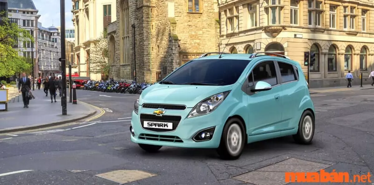 Xe ô tô 2 chỗ giá rẻ: Chevrolet Spark Duo