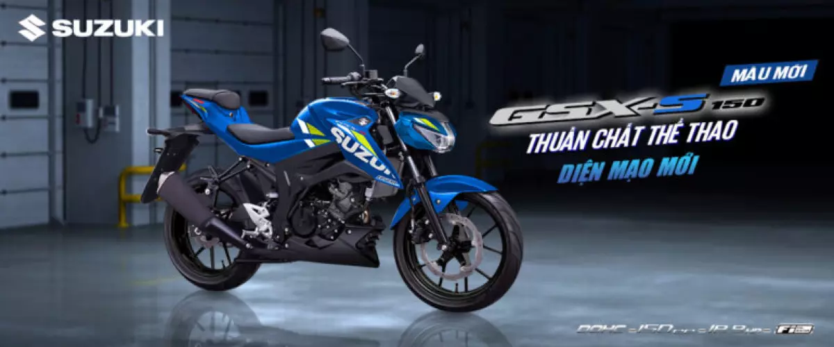 Dòng xe máy Suzuki mới nhất trong năm 2022