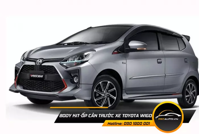 Phụ Kiện Xe Toyota Wigo - Độ body kit xe