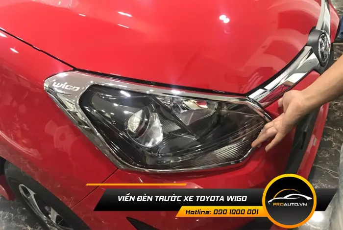 Phụ Kiện Xe Toyota Wigo - Vè che mưa xe