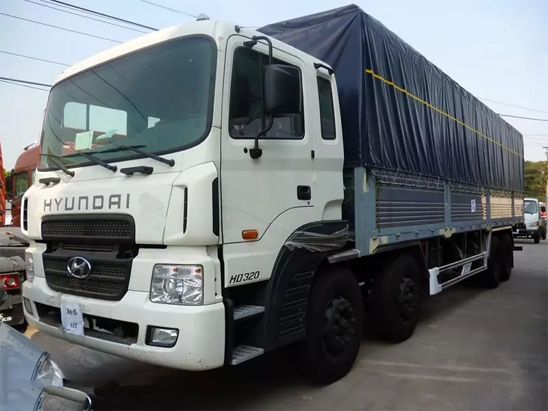 Hyundai HD320 Thùng Mui Bạt