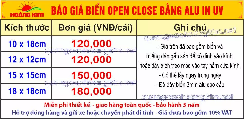 bao gia bien open close gio dong mo cua alu