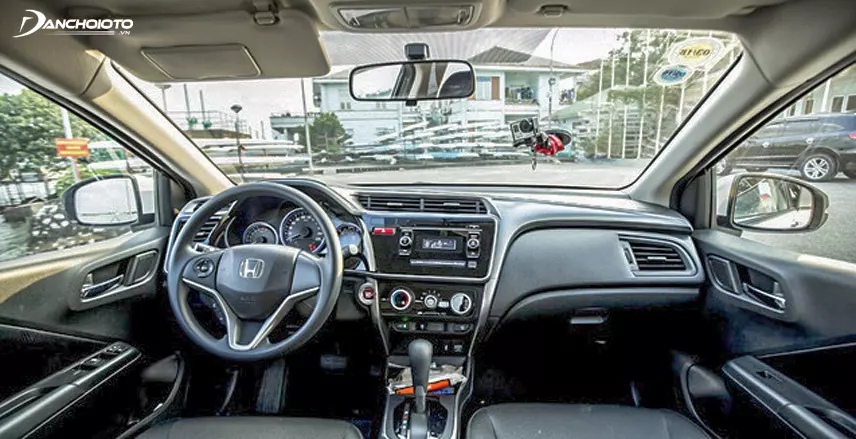 Hộp số CVT với chế độ số S của xe Honda City 2015