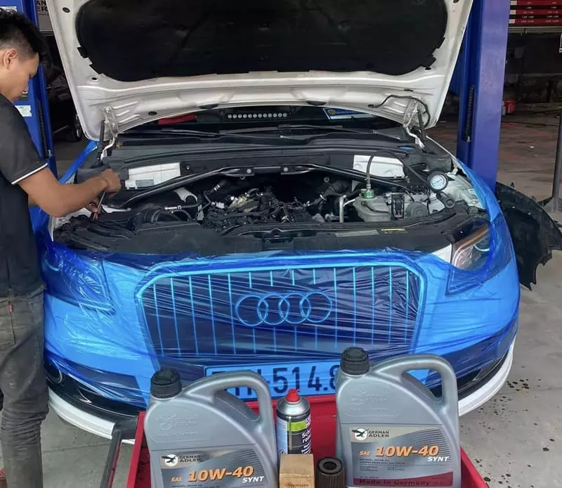 giá bảo dưỡng xe audi là bao nhiêu