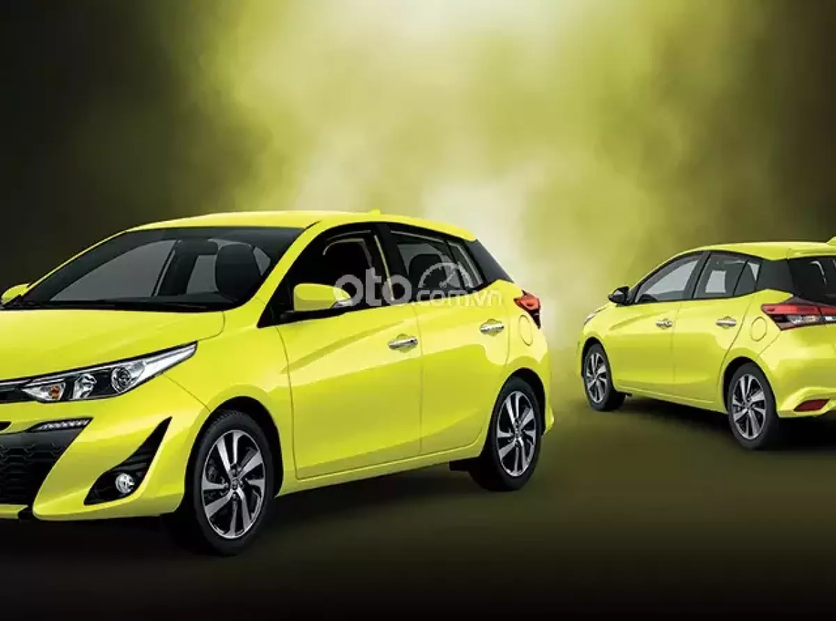 Ngoại hình Toyota Yaris cũ đời 2014.