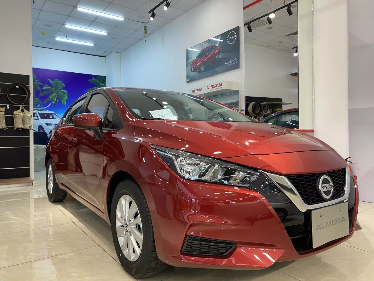 Gương chiếu hậu Nissan Almera EL CVT