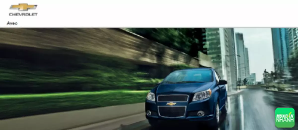 Đánh giá xe ôtô Chevrolet Aveo 2016: chiếc sedan rẻ nhất thị trường!