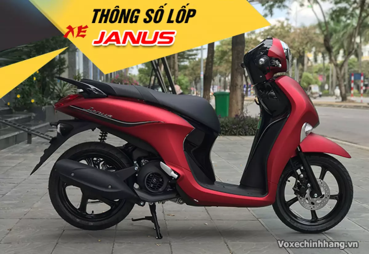 Thông số vỏ xe janus size bao nhiêu thay lốp nào phù hợp