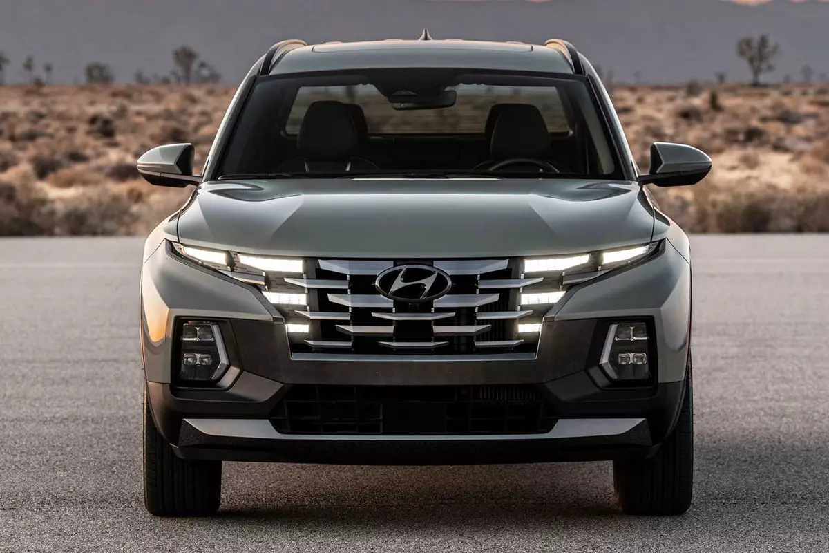 Ảnh Đầu xe Hyundai Santa Cruz 2022