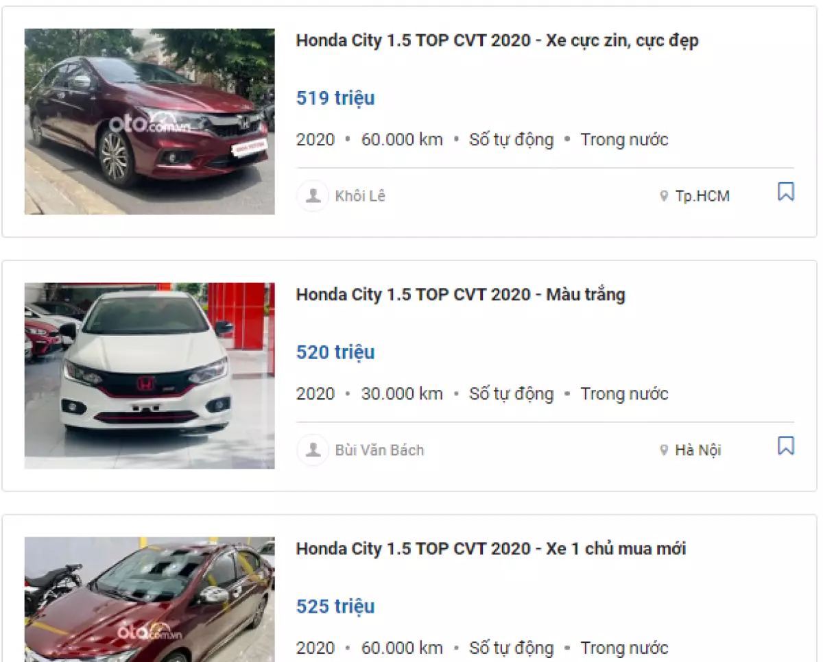Honda City 1.5 TOP CVT cũ giá chỉ 520 triệu, có nên mua? 1