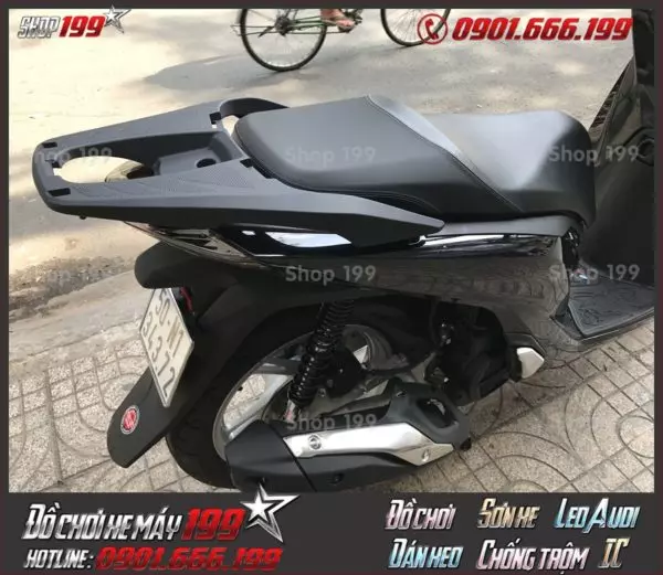 Image xe Honda SH 2018 2019 2020 125 150 gắn kiếng che gió nhập khẩu từ Thái cực đẹp giá rẻ ở SG