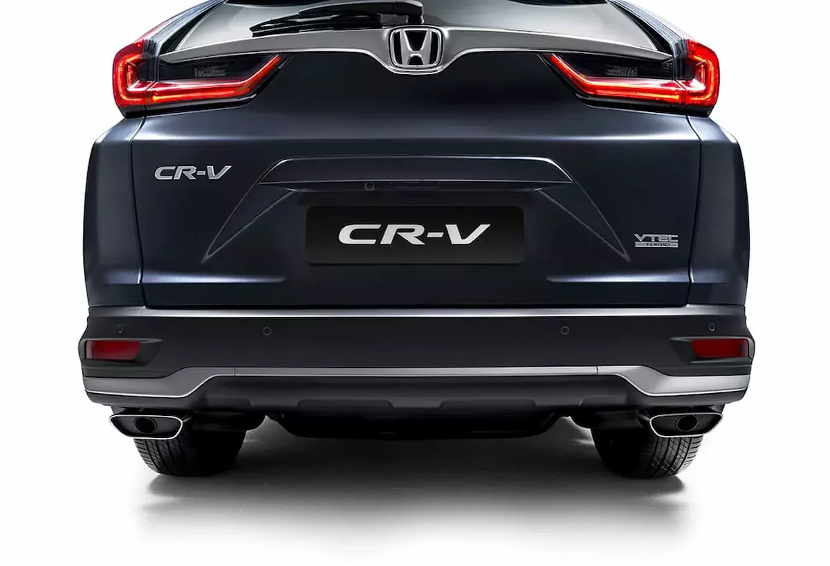 Cản sau trên những chiếc xe ô tô Honda, nổi bật vẫn là Honda CRV (Ảnh: Sưu tầm internet)