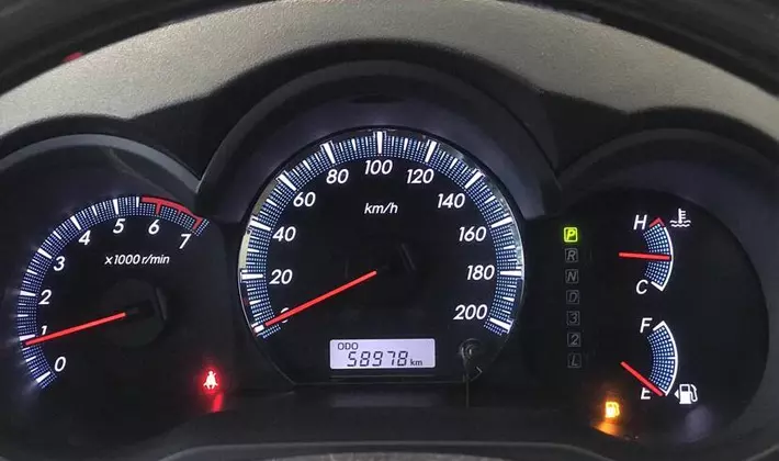 Số km xe đã đi