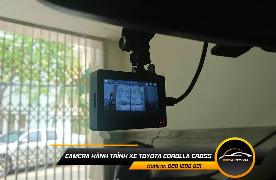 Phụ Kiện Xe Toyota Corolla Cross - Camera hành trình