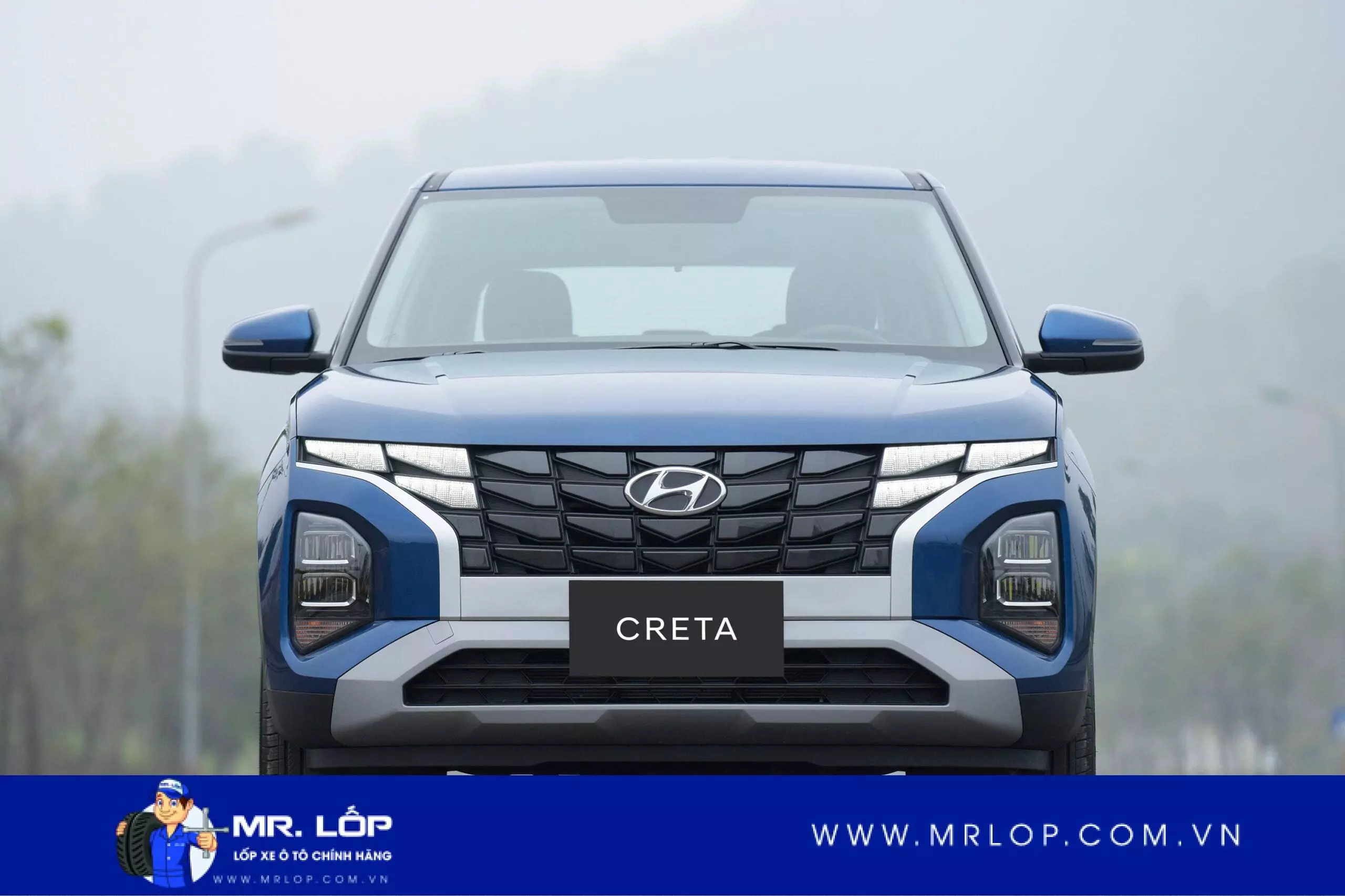 Thông số lốp xe Hyundai Creta bao nhiêu?