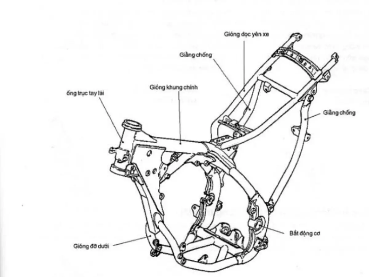 Bộ khung xe máy
