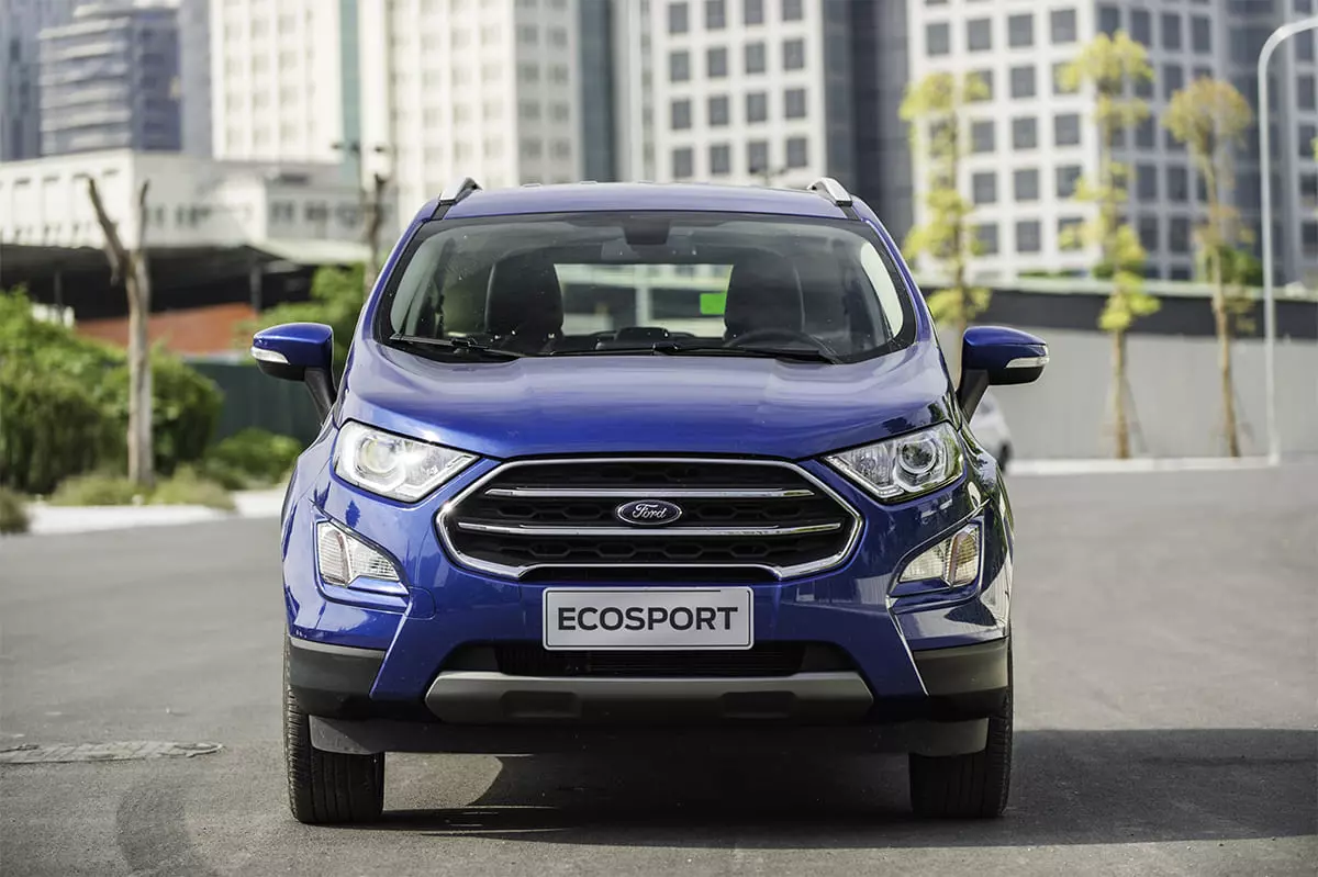 Ngoại thất đầu xe Ford Ecosport 2021