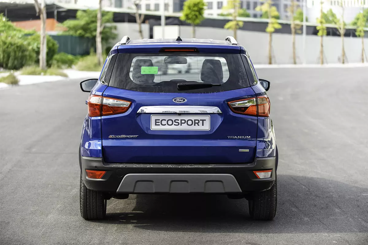 Ngoại thất đuôi xe Ford Ecosport 2021