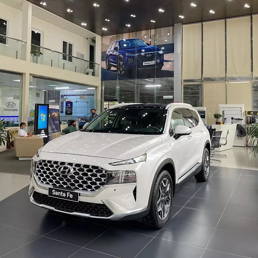 Giá Hyundai Santafe 2021 tại Thái Nguyên