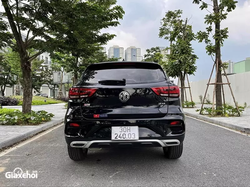 MG ZS 2024 với đuôi xe cân đối.